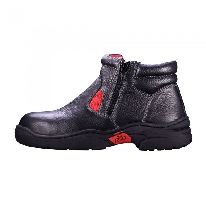 Ladies Mid Cut Zip On Safety Shoe BH3882